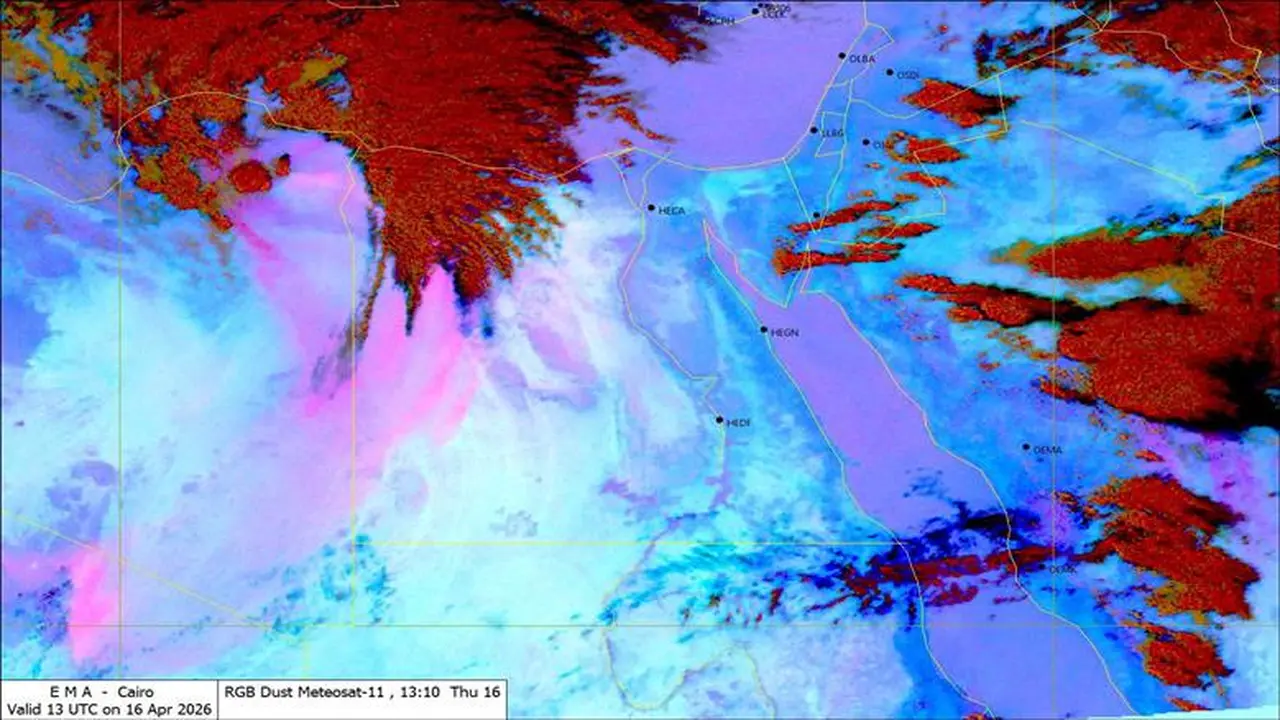 هطول أمطار على القاهرة الكبرى وجنوب الصعيد الساعات المقبلة.. واستمرار نشاط الرياح